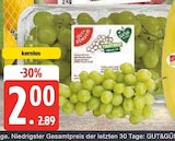 Weintrauben bei Marktkauf im Grevesmühlen Prospekt für 2,00 €