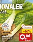 Aktuelles Lauch Angebot bei Netto Marken-Discount in Wuppertal ab 0,66 €