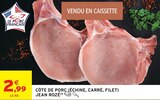 Intermarché Contact Rodez - Promo Côte de porc (Échine) Promo Côte de porc (Échine) à 2,99 € dans le catalogue Intermarché Contact à Rodez