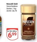 Aktuelle Nescafe Angebote bei GLOBUS in Krefeld Aktuelles Gold Angebot bei GLOBUS in Krefeld ab 6,99 €