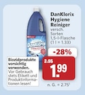 Hygiene Reiniger im Angebot bei combi in Celle Hygiene Reiniger Angebote von DanKlorix bei combi Celle für 1,99 €
