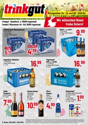 Aktueller Trinkgut Discounter Prospekt in Geisenfeld und Umgebung, "Wir wünschen Ihnen frohe Ostern!" mit 4 Seiten, 25.03.2024 - 30.03.2024