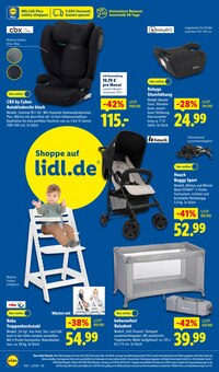 Kindersitz im Lidl Prospekt "LIDL LOHNT SICH" mit 61 Seiten (Mönchengladbach)