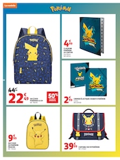 Promos Pokémon dans le catalogue "LA RENTRÉE À PRIX K.O." de Auchan Hypermarché Pokémon en promo dans le catalogue Auchan Hypermarché à la page 16