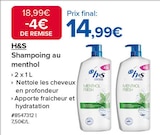 Shampoing au menthol - H&S dans le catalogue Costco
