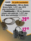 Pendelleuchte L: 200 cm von Calex für 12,95 € bei Hornbach im Angebot Pendelleuchte L: 200 cm von Calex im aktuellen Hornbach Prospekt