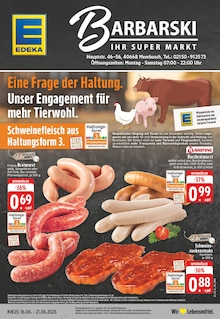 Aktueller EDEKA Prospekt "Aktuelle Angebote" für Meerbusch Aktueller EDEKA Prospekt für Meerbusch mit Seiten