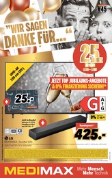 MEDIMAX Prospekt für Mohorn mit 8 Seiten MEDIMAX Prospekt für Mohorn: ""WIR SAGEN DANKE FÜR…"", 8 Seiten, 31.10.2025 - 07.11.2025