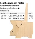 Leimholzwangen Kiefer im aktuellen Holz Possling Prospekt