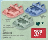 Sandalen von L&D für 3,99 € bei ALDI Nord im Angebot Sandalen von L&D im aktuellen ALDI Nord Prospekt