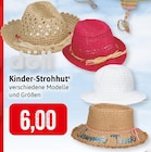 Kinder-Strohhut Angebote bei Kaufhaus Stolz Wismar für 6,00 €
