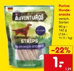 Hundesnacks im Angebot bei Netto Marken-Discount in Duisburg Hundesnacks Angebote von Purina bei Netto Marken-Discount Duisburg für 1,00 €