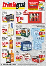 Veltins im Trinkgut Prospekt in Hilden Aktueller Trinkgut Prospekt mit Veltins, "Aktuelle Angebote", Seite 1