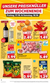 Rotwein im Kaufland Prospekt in Erfurt Aktueller Kaufland Prospekt mit Rotwein, "Aktuelle Angebote", Seite 14