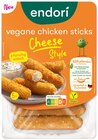 Vegane Chicken Sticks Cheese Style von Endor im aktuellen REWE Prospekt für 2,49 €
