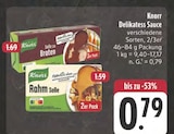 Soße zu Braten im Angebot bei E center in Erlangen Soße zu Braten Angebote von Knorr bei E center Erlangen für 0,79 €