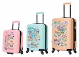 Lot de 3 valises déco stickers - TRAVEL'S en promo chez Intermarché Antony à 49,00 €