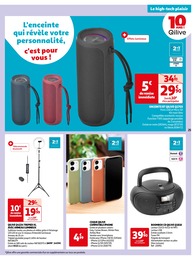 Offre Accessoires téléphone portable dans le catalogue Auchan Hypermarché du moment à la page 25