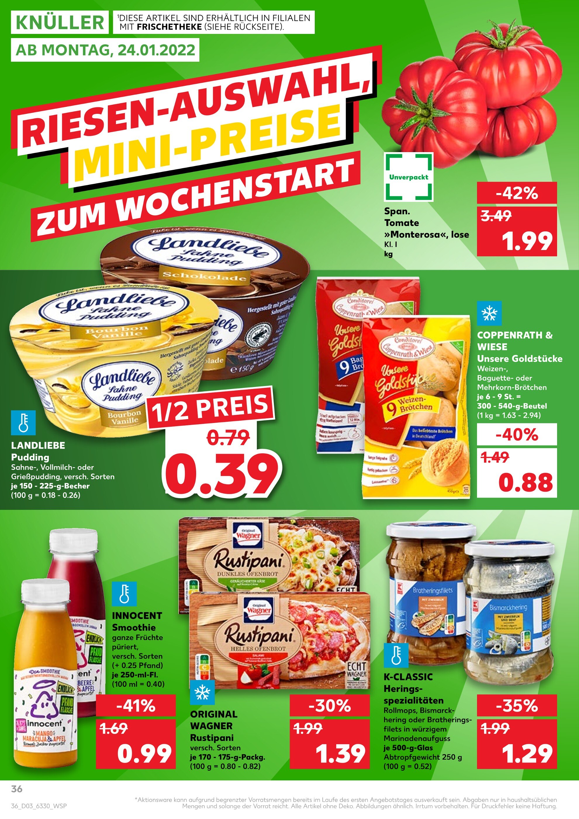 Kaufland Prospekt für Altenbeken mit 40 Seiten Kaufland Prospekt für Altenbeken: "KNÜLLER", 40 Seiten, 24.01.2022 - 26.01.2022