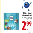 Schokowürfel von Ritter Sport im aktuellen EDEKA Prospekt für 2,99 €