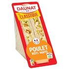 Sandwich Le club - DAUNAT en promo à 1,49 € chez Carrefour Sandwich Le club - DAUNAT dans le catalogue Carrefour