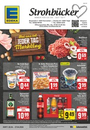 Aktueller EDEKA Supermärkte Prospekt für Telgte: Aktuelle Angebote mit 24} Seiten, 22.04.2024 - 27.04.2024