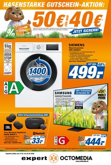 Waschmaschine im expert Prospekt "Top Angebote" mit 16 Seiten (Karlsruhe)