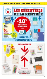 Bureau Angebote im Prospekt "La rentrée À PRIX BAS" von Super U auf Seite 5