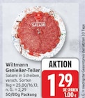 Genießer-Teller von Wiltmann für 1,29 € bei EDEKA im Angebot Genießer-Teller von Wiltmann im aktuellen EDEKA Prospekt