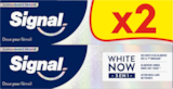 40% DE REMISE IMMÉDIATE SUR LES LOTS DE LA GAMME DES DENTIFRICES - SIGNAL en promo chez Auchan Hypermarché 40% DE REMISE IMMÉDIATE SUR LES LOTS DE LA GAMME DES DENTIFRICES - SIGNAL dans le catalogue Auchan Hypermarché
