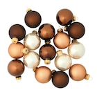 16 Weihnachtskugeln im Set für 4,99 € bei Ernstings family im Angebot 16 Weihnachtskugeln im Set im aktuellen Ernstings family Prospekt