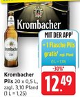 Pils Angebote von Krombacher bei E center Pirmasens für 12,49 €