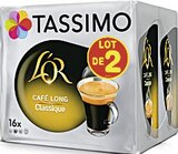 Dosettes café long Classique L’Or - TASSIMO en promo chez Casino Supermarchés Courbevoie à 6,19 €