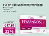 mea - meine apotheke - Femannose E Angebot im Prospekt Femannose E bei mea - meine apotheke im Prospekt "" für 17,95 €