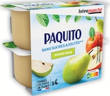 Purée de fruits Pomme-Poire - PAQUITO dans le catalogue Intermarché Hyper