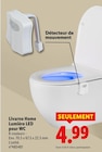 Lumière LED pour WC - Livarno Home en promo chez Lidl Colmar à 4,99 €