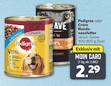 Hundenassfutter Angebote von Pedigree bei combi Aurich für 2,29 €
