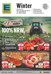 Aktueller EDEKA Supermarkt Prospekt in Sprockhövel und Umgebung, "Aktuelle Angebote" mit 24 Seiten, 11.08.2025 - 16.08.2025