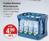 Mineralwasser von Franken Brunnen im aktuellen V-Markt Prospekt für 4,99 €