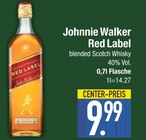 Red Label Angebote von Johnnie Walker bei E center Regensburg für 9,99 €