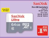Micro-SDXC-Speicherkarte Angebote von SanDisk bei Marktkauf Plauen für 8,99 €
