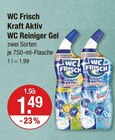 Kraft Aktiv WC Reiniger Gel von WC Frisch im aktuellen V-Markt Prospekt für 1,49 €