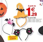 Bazarland Valence - Promo Le serre-tête Promo Le serre-tête à 1,29 € dans le catalogue Bazarland à Valence