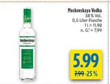 Aktuelles Vodka Angebot bei diska in Chemnitz ab 5,99 €