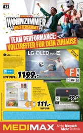 MEDIMAX Prospekt für Saalfeld: "TEAM PERFORMANCE: VOLLTREFFER FÜR DEIN ZUHAUSE", 8 Seiten, 15.05.2026 - 22.05.2026