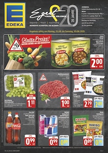EDEKA Prospekt der Woche "Wir lieben Lebensmittel!" Seite 1, 25.08.2025 bis 30.08.2025 für Arzberg Aktueller EDEKA Prospekt "Wir lieben Lebensmittel!" Seite 1 von 52 Seiten für Arzberg