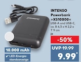 Powerbank XS10000 Angebote von Intenso bei Kaufland Neustadt für 9,99 €