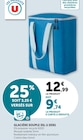 Glacière souple 35L 2en1 - U en promo chez Super U Colmar à 9,74 €