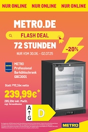 METRO Prospekt: "FLASH DEAL", 3 Seiten, 30.06.2025 - 06.07.2025