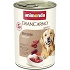 Animonda GranCarno Adult mit Ente 400 g im Angebot bei Zookauf in Laatzen Animonda GranCarno Adult mit Ente 400 g Angebote von Animonda bei Zookauf Laatzen für 1,39 €